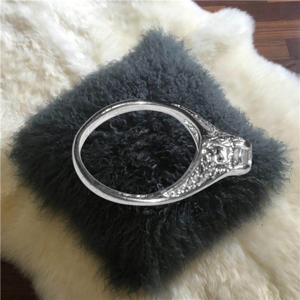 14K GE ESPO ~ Engagement Ring with Multifaceted CZ Stone. Size 8 NWOT - Picture 6 of 9